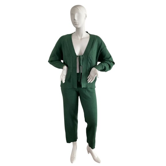 New FP Beach Solar Knit Sweater Set Pants & Cardigan S - Picture 1 of 13